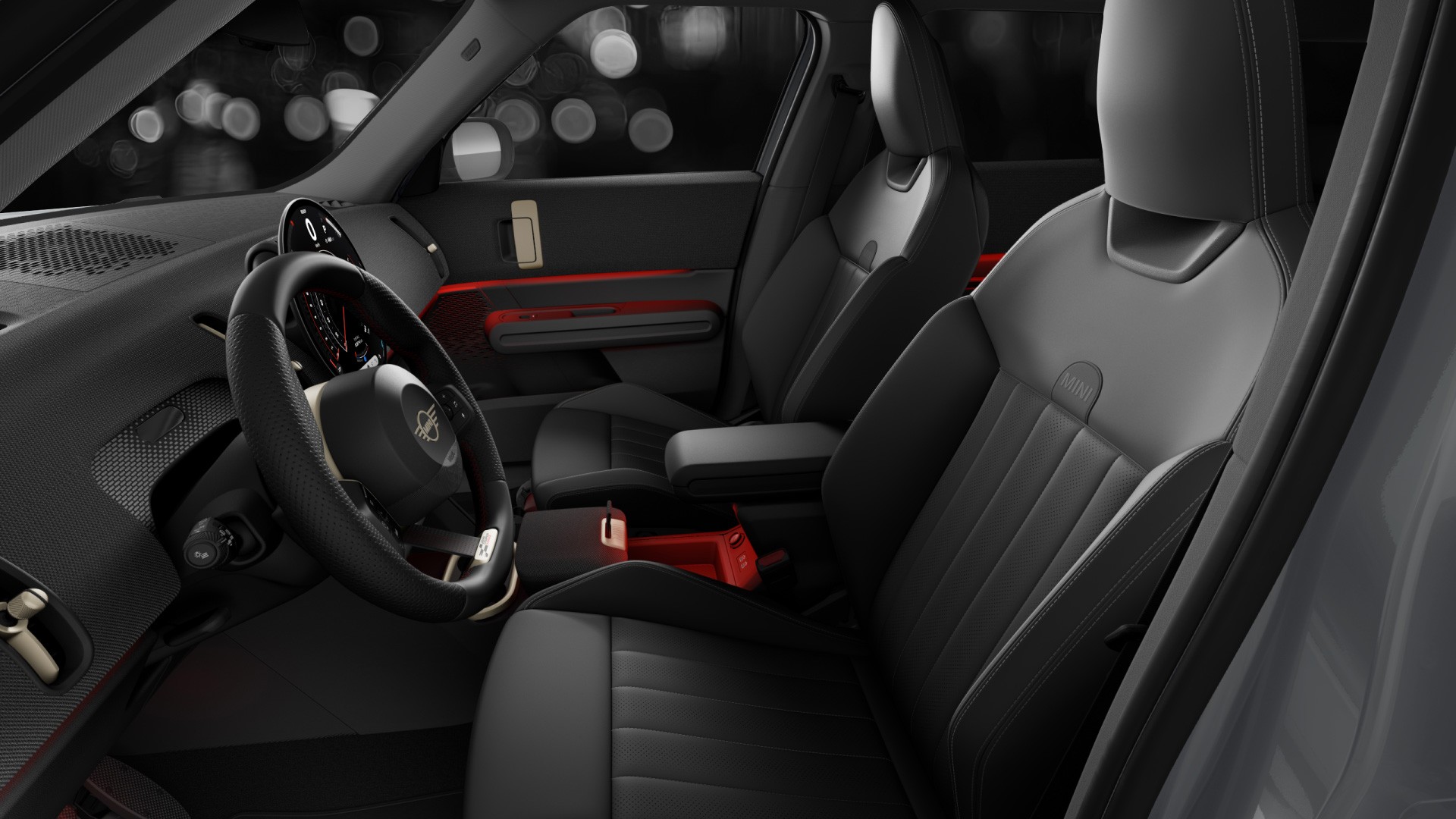 インテリア：JCWスポーツ・シート　べスキン・ブラック (Exclusive)